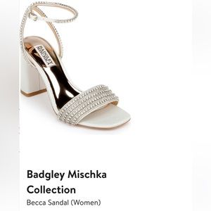 Badgley Mischka Wedding Shoe